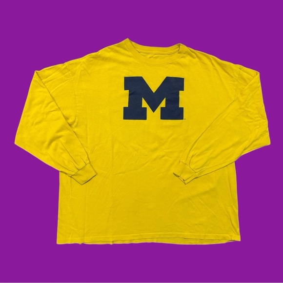 90s Michigan Long Sleeve Tee - Picture 1 of 3